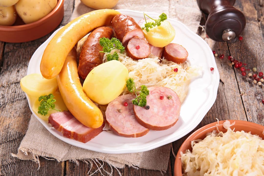 Choucroute garnie à l'alsacienne