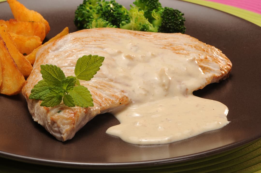 Escalope à la crème