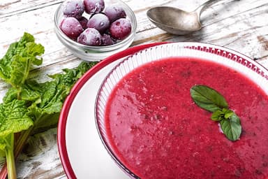 Soupe aux cerises